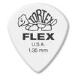 Dunlop 466P1.35 Tortex Flex Jazz III XL Guitar Picks, 1.35mm, 12-Pack