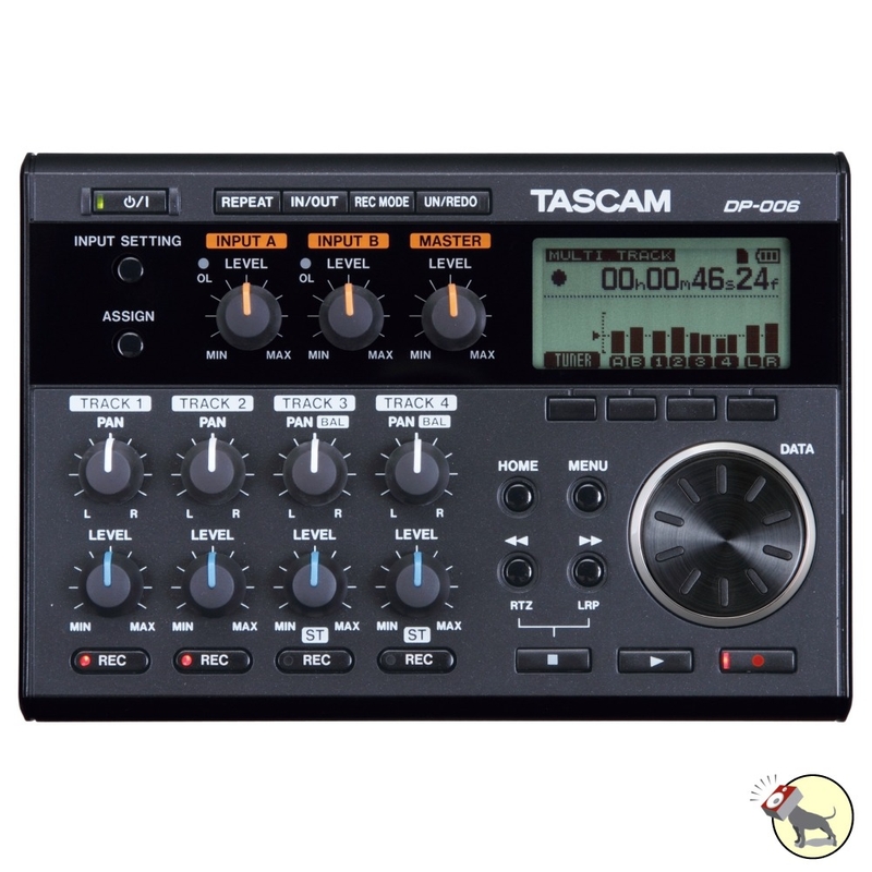 Tascam DP-006 Digital 6-Track Pocketstudio