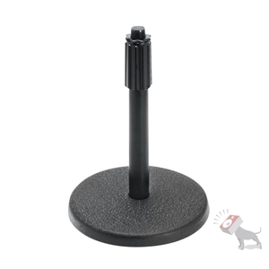 on stage stands ds7200b desktop microphone desk black table mic stand