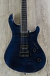 Mayones Regius Core 6 Guitar, Transparent Dark Blue, Duncan Pickups