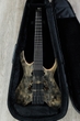 Mayones Hydra Elite 7 - 7-String Headless Electric Guitar, Ebony Fingerboard, Deluxe Gig Bag - Trans Graphite