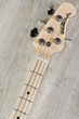 Ernie Ball Music Man StingRay4 4-String Electric Bass, Maple Fingerboard, Hard Case - Black