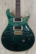 PRS Paul Reed Smith Wood Library Custom 24 Electric Guitar, Pattern Thin, Swamp Ash Body, Hard Case - Teal Fade