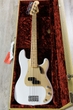 Fender American Original '50s Precision Bass, Maple Fingerboard, Hard Case - White Blonde