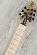 Mayones Duvell Elite 6 - 6-String Myrtlewood Burl Electric Guitar with Hard Case - Trans Natural Satin
