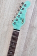 G&L USA ASAT Classic Bluesboy Guitar, Surf Green, Matching Headstock, Seth Lover Pickup