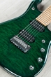 Ernie Ball Music Man JP15 John Petrucci Signature 7-String Electric Guitar with Hard Case - Teal Quilt
