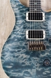 PRS Paul Reed Smith Wood Library Custom 24-08 Guitar, Satin Faded Whale Blue, Quilt Top, Flame Maple