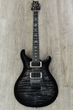 PRS Paul Reed Smith Custom 24 Floyd Rose Electric Guitar, Pattern Thin, 10-Top, Hard Case - Charcoal Smokewrap