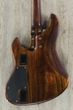 Mayones Jabba Hadrien Feraud 5 - 5-String Electric Bass, Pau Ferro Fretboard, Hard Case - Antique Brown