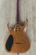 Mayones Duvell Elite 7-String HH Electric Guitar, Ebony Fingerboard, Hard Case - Dirty Purple Blue Burst (Eye Poplar)