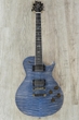 PRS Paul Reed Smith Singlecut 594 Electric Guitar, Ebony Fingerboard, Hard Case - Faded Blue Jean