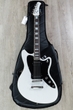 Jennings Guitars Voyager Ash Body, Bare Knuckle Mule Pickups - Tuxedo White