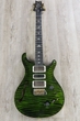 PRS Paul Reed Smith Wood Library Special 22 Semi-Hollow Artist Package Guitar, Jade Green, African Blackwood Board, Flame Maple Neck