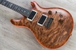 PRS Paul Reed Smith Wood Library Custom 24-08 Guitar, Satin Autumn Sky, Quilt Top, Flame Maple Neck, Ebony Board, Swamp Ash Back
