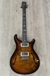 PRS Paul Reed Smith Hollowbody II Piezo Guitar, Black Gold Wrap, Pattern Neck