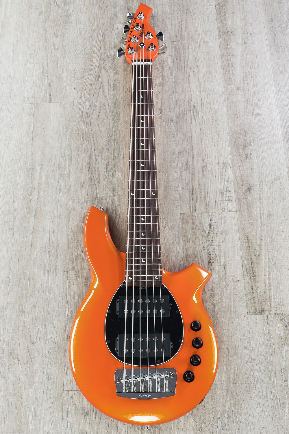 Ernie Ball Music Man Bongo 6 HH 6-String Electric Bass, Rosewood
