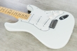 Suhr Classic Pro Electric Guitar, Tinted Maple Fingerboard, SSS, SSCII - Olympic White