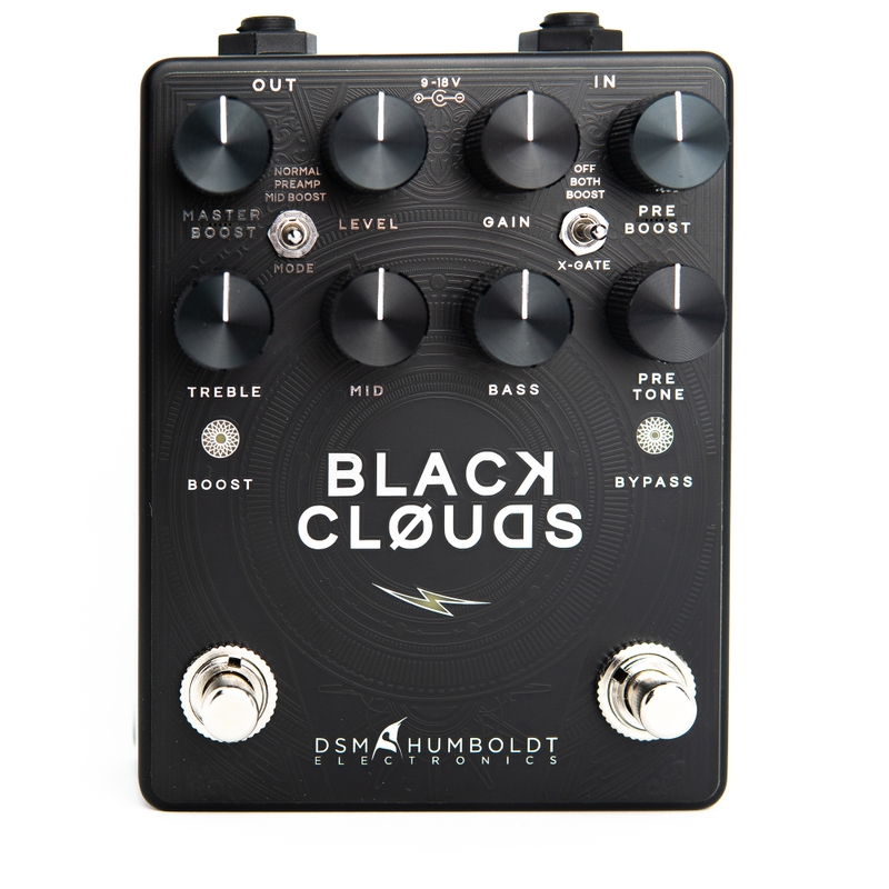 DSM & Humboldt Electronics Black Clouds Ultimate Distortion Guitar Effect Pedal