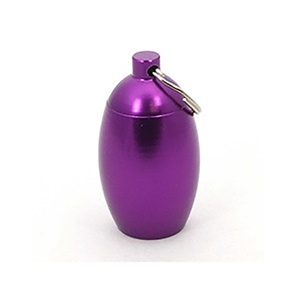 earasers stash can for earplugs purple