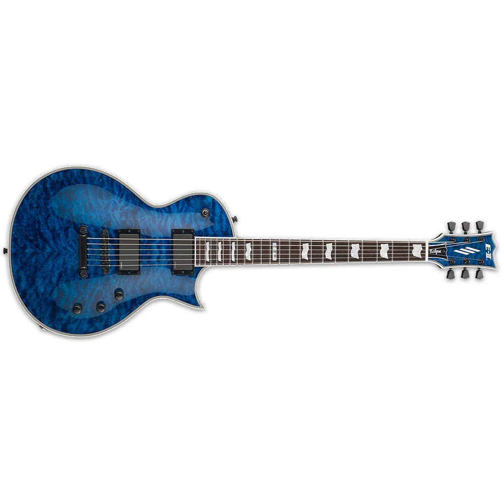 ESP E-II Eclipse - Quilted Maple, Marine Blue | Sweetwater