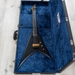 ESP USA V-II FR Guitar, Ebony Fretboard, EMG 89X & 89XR Pickups, Sapphire Black Metallic