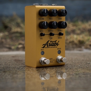 jackson audio mateus asato asabi overdrive distortion pedal gold