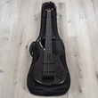 F-Bass BN5 5-String Bass, Macassar Ebony Fretboard, Pine Grey Metallic