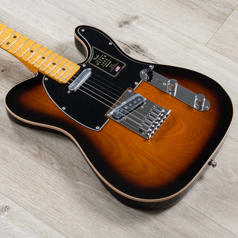 Fender Ultra Luxe Telecaster Guitar, Maple Fingerboard, 2-Color Sunburst
