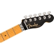 Fender American Ultra Luxe Telecaster Floyd Rose HH Guitar, Maple Fretboard, Mystic Black