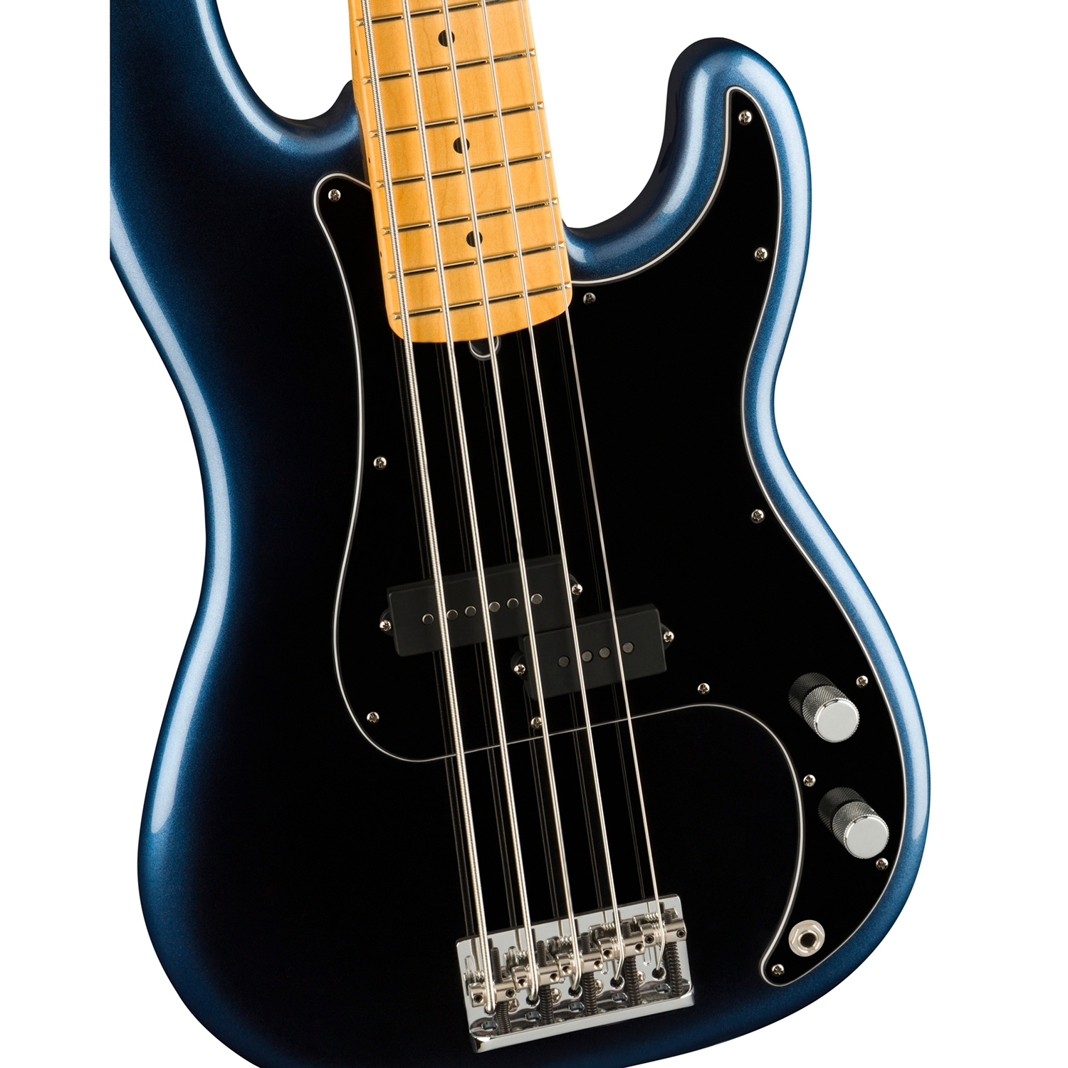 Fender American Professional II Precision Bass V 5String, Maple Fretboard, Dark Night
