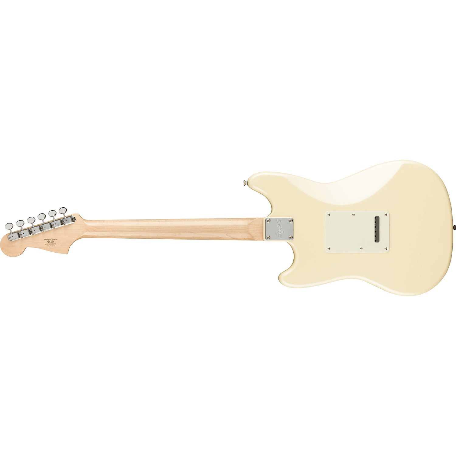 Squier   Paranormal Cyclone Laurel Fingerboard Tortoiseshell Pickguard Pearl White スクワイヤー《 4582600680067》