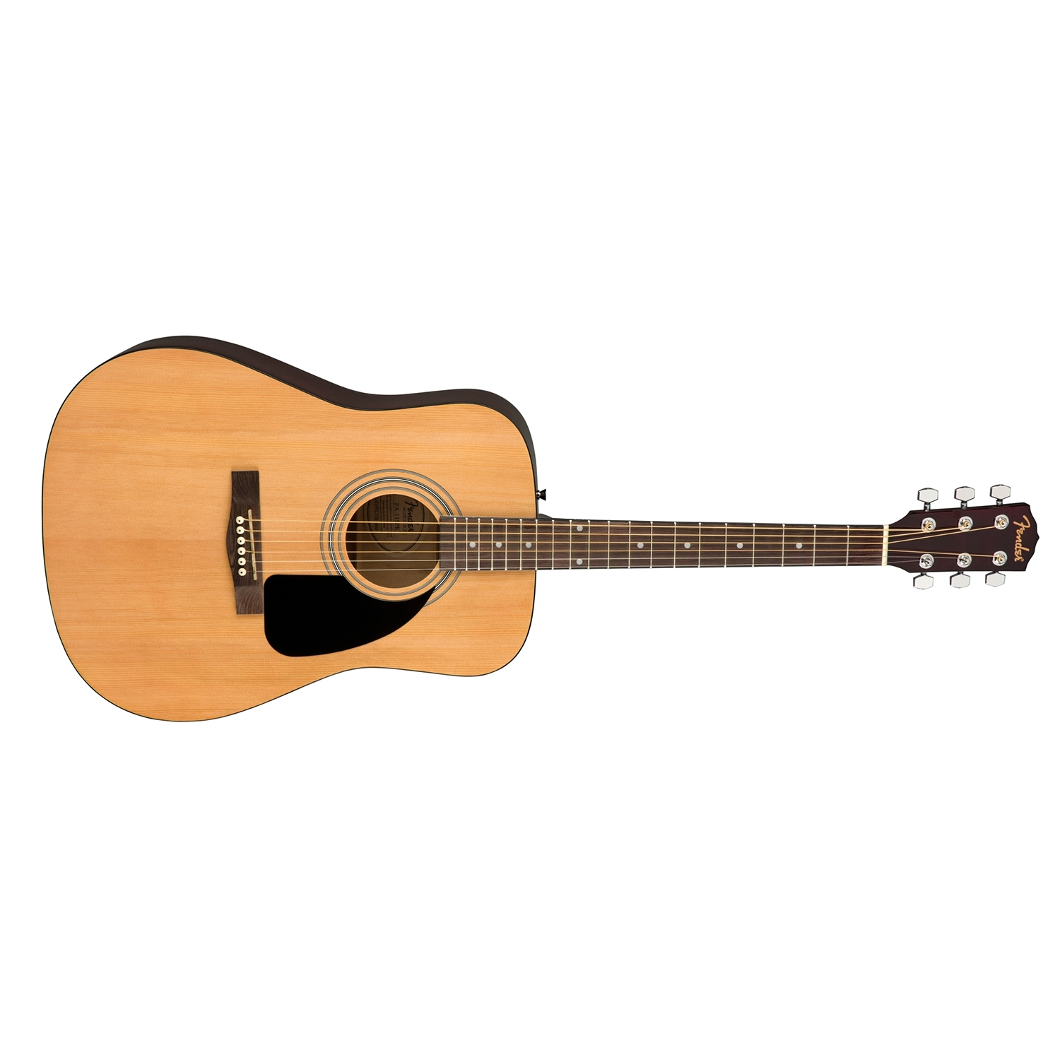 Grøn baggrund gele mikroskop Fender FA-115 Dreadnought Acoustic Guitar Pack, Natural, Walnut Fingerboard