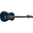 Fender Dhani Harrison Uke Tenor Ukulele w/ Pickup, Walnut Fretboard, Sapphire Blue
