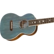 Fender Dhani Harrison Uke Tenor Ukulele w/ Pickup, Walnut Fretboard, Turquoise