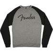 Fender Unisex Logo Pullover, Black/Grey, Extra Large (XL)