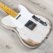 Fender Custom Shop LTD '58 Telecaster Heavy Relic Guitar, White Blonde