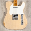 Fender Custom Shop S23 Limited Edition Reverse '50s Tele Relic Guitar, Aged White Blonde
