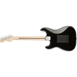 Squier Contemporary Stratocaster Electric Guitar, HH, Maple Fingerboard - Black Metallic