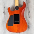 Friedman NoHo 24 Guitar, Maple Fretboard, Flame Maple Top, Trans Orange