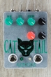 Fuzzrocious Pedals Cat Tail Low/High Gain Distortion / Overdrive Guitar Effects Pedal, Latching Feedback Mod - Sparkle