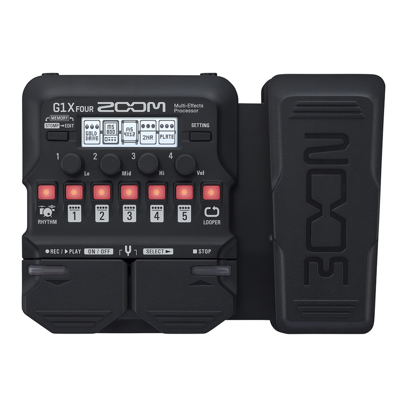 Zoom G1X FOUR Guitar Multi-Effects Pedal w/ Expression Pedal
