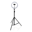 Gator GFW-RINGLIGHTTRIPD Ring Light Tripod Stand W/ Phone Clamp for Podcasting