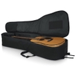 Gator GB-4G-ACOUELECT Electric & Acoustic Double Padded Guitar Gig Bag w/ Backpack Straps
