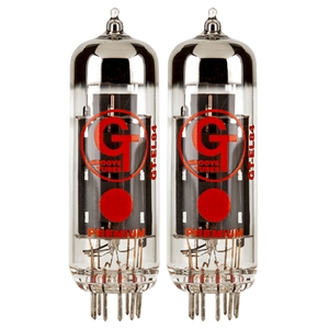 groove tubes gt el84 r el84 power amp tubes duet medium gt el84 rd m