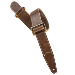 henry heller 2 inch capri garment leather guitar strap with adjustable strap