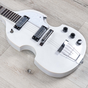 hofner limited edition ignition pro 459 violin guitar rosewood fretboard pearl white hof hi 459 pe p