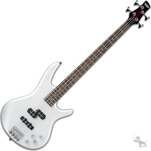 ibanez gsr200pw gio series electric bass guitar pearl white finish