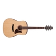 Ibanez AAD100 Advanced Acoustic Series Guitar, Solid Sitka Spruce Top, Open Pore Natural