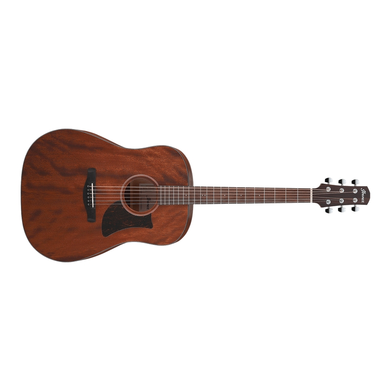 Ibanez AAD140 Advanced Acoustic Series Guitar, Solid Okoume Top, Open Pore Natural
